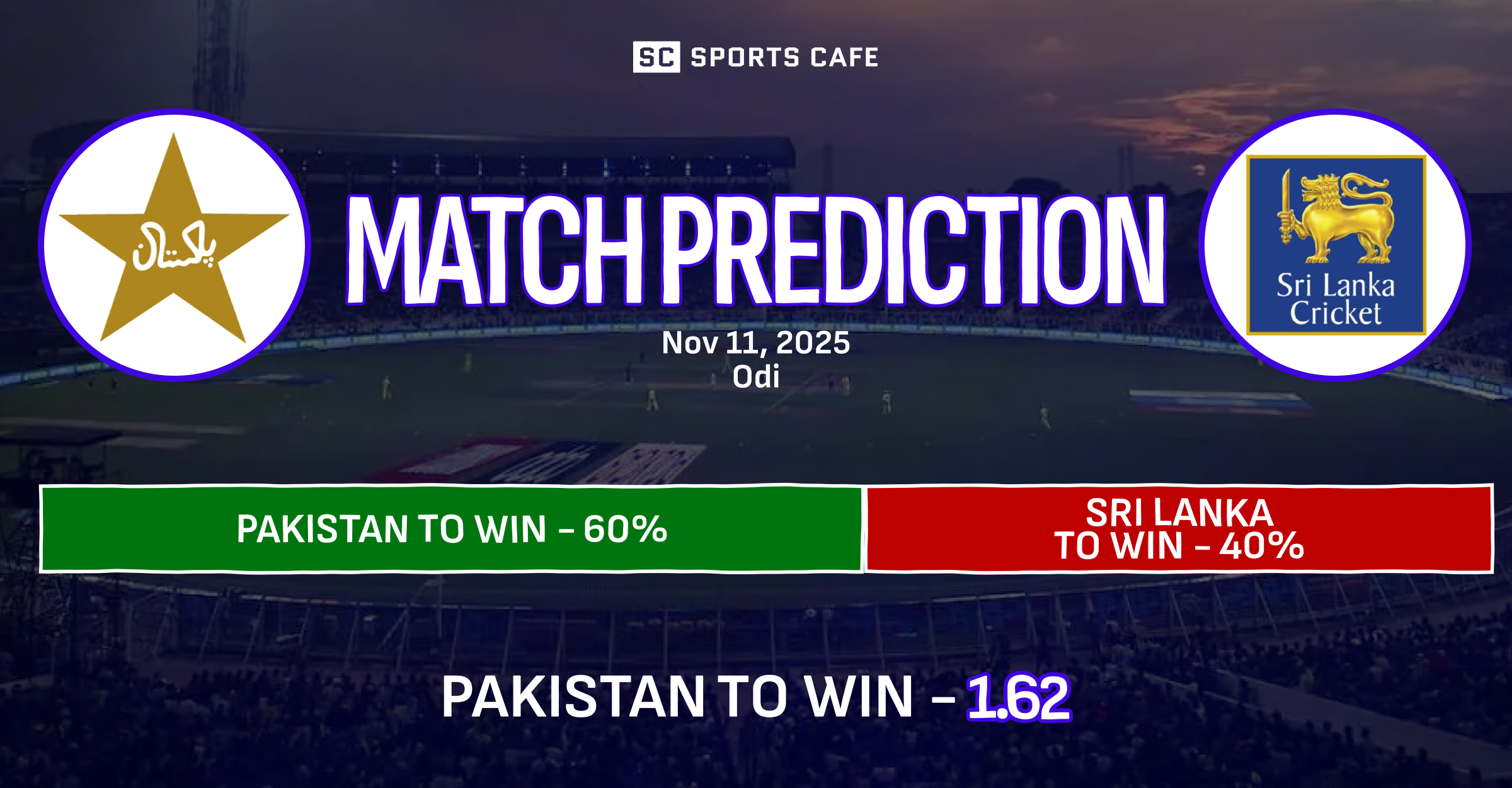 Pakistan Vs Sri Lanka